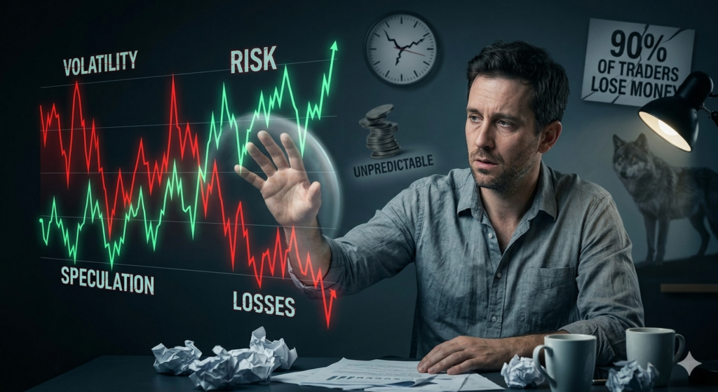 Warum du die Finger vom Trading lassen solltest (Und warum Investieren der wahre Hebel ist)