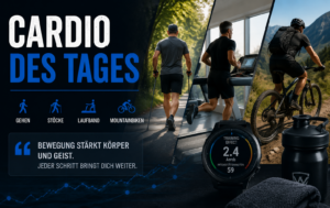 Cardio Training des Tages