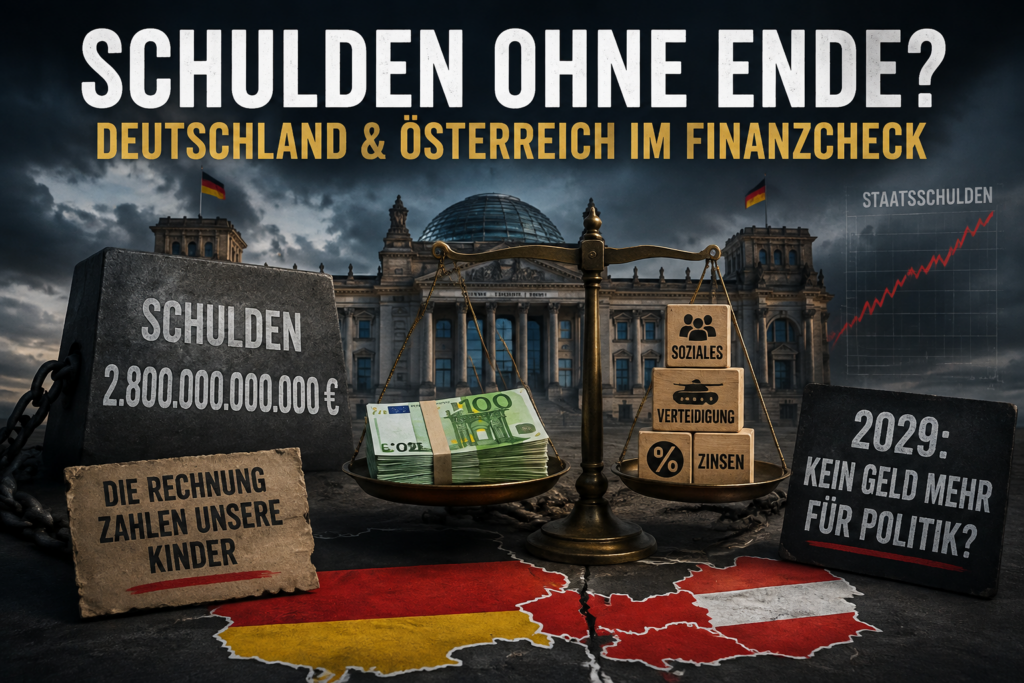 Schulden ohne Ende? Deutschland und Österreich zwischen Wohlstand, Staatsausgaben und finanzieller Verantwortung