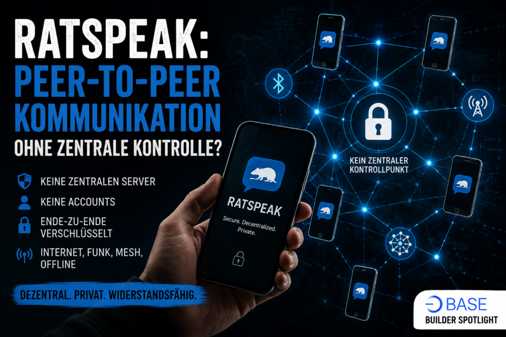 Ratspeak: Peer-to-Peer-Kommunikation ohne zentrale Kontrolle?