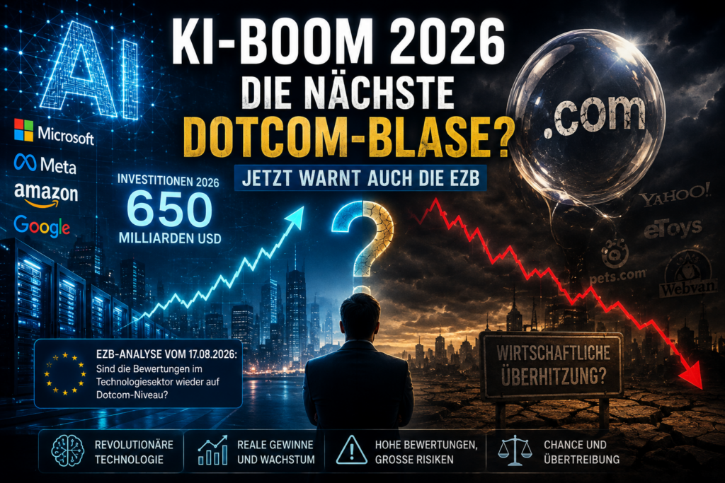 KI-Blase 2026: Jetzt warnt auch die EZB – war meine Sorge im Juni berechtigt?