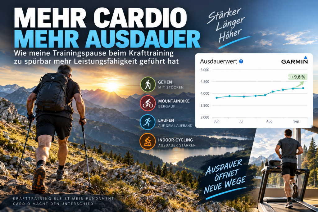 Mehr Cardio statt Krafttraining: Was meine Schulterverletzung mit meiner Ausdauer gemacht hat